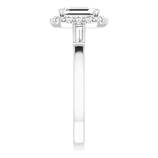 Halo-Style Engagement Ring