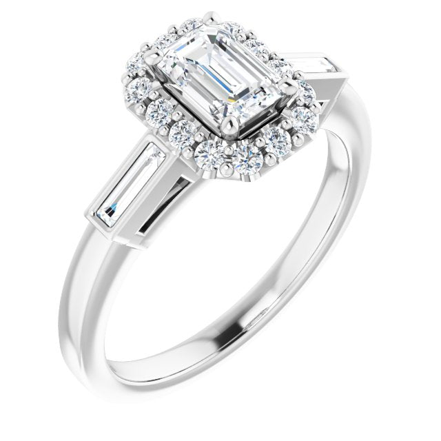 Halo-Style Engagement Ring