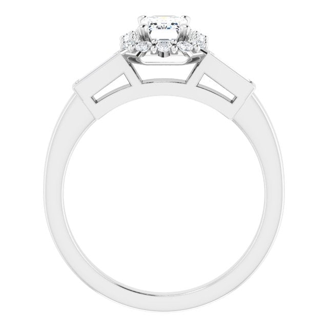 Halo-Style Engagement Ring