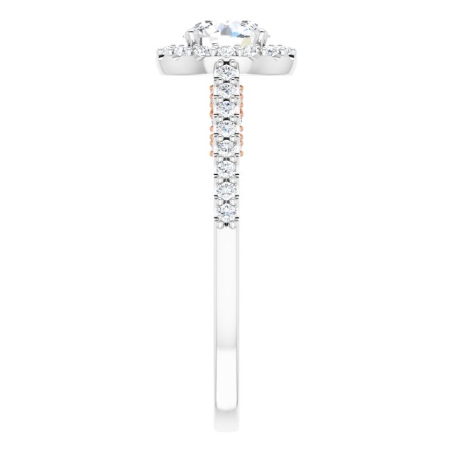 Halo-Style Engagement Ring