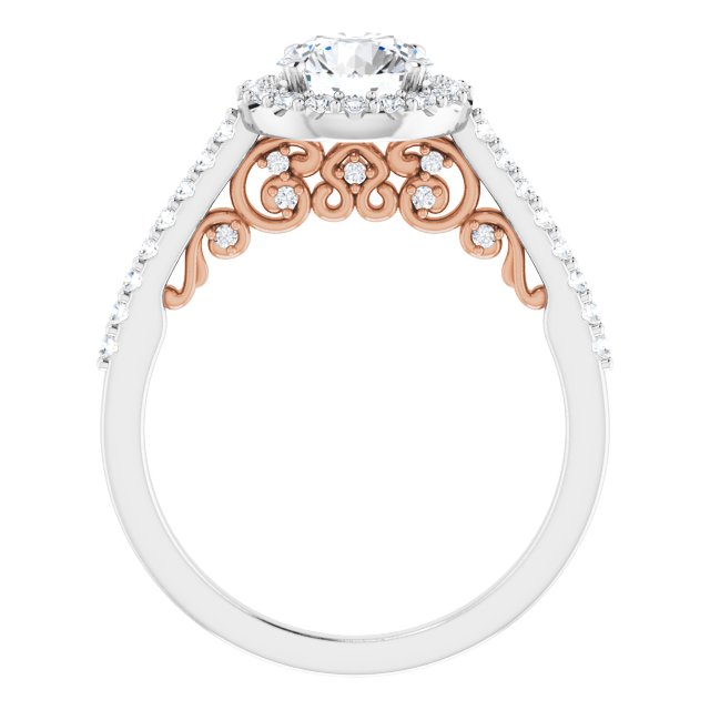 Halo-Style Engagement Ring