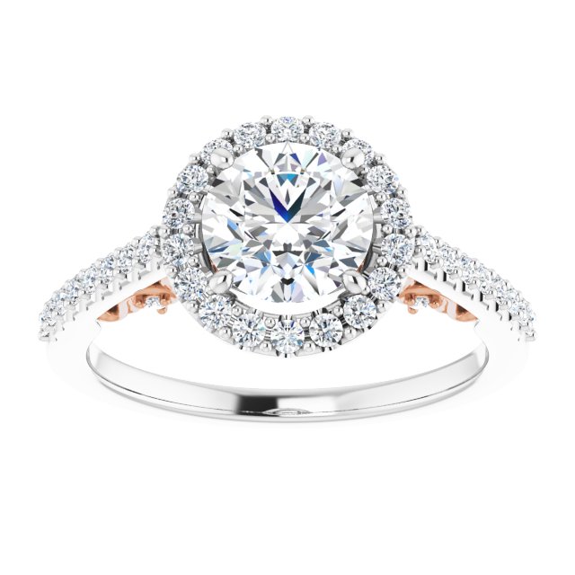 Halo-Style Engagement Ring