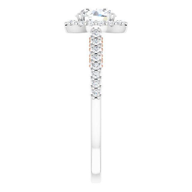 Halo-Style Engagement Ring