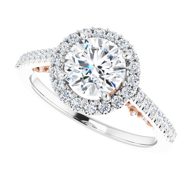Halo-Style Engagement Ring
