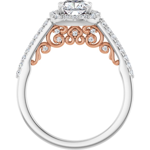 Halo-Style Engagement Ring