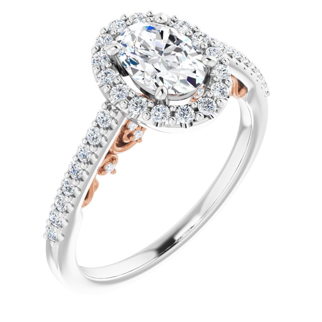 Halo-Style Engagement Ring