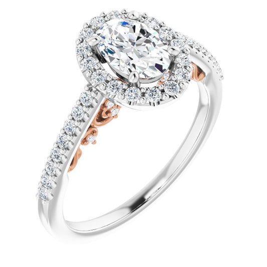 Halo-Style Engagement Ring