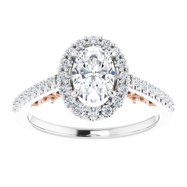 Halo-Style Engagement Ring
