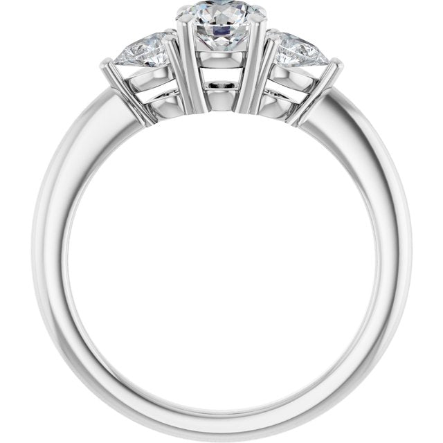 Three-Stone Engagement Ring