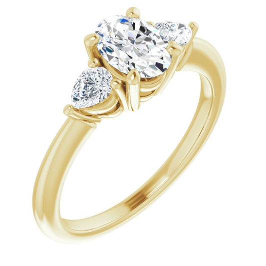Three-Stone Engagement Ring
