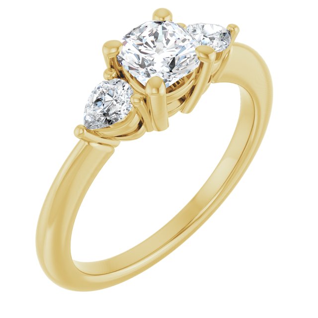 Three-Stone Engagement Ring