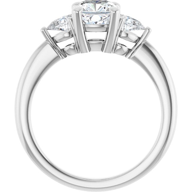 Three-Stone Engagement Ring