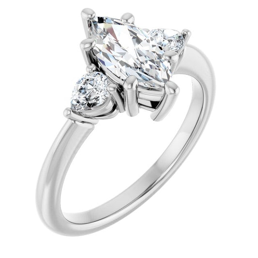 Three-Stone Engagement Ring