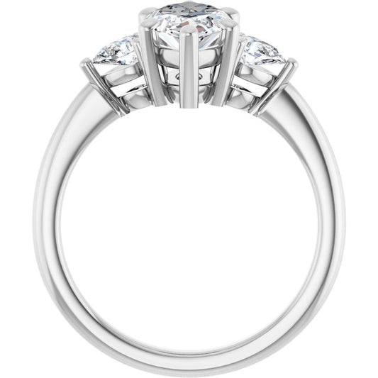 Three-Stone Engagement Ring