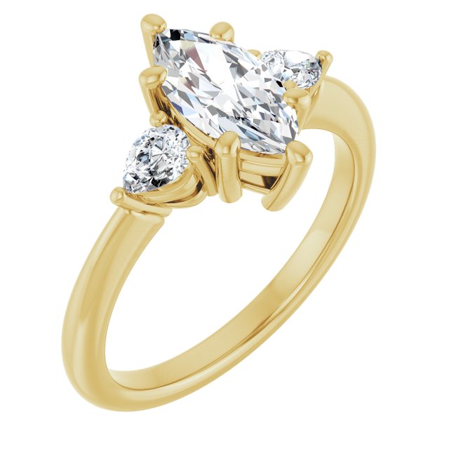 Three-Stone Engagement Ring