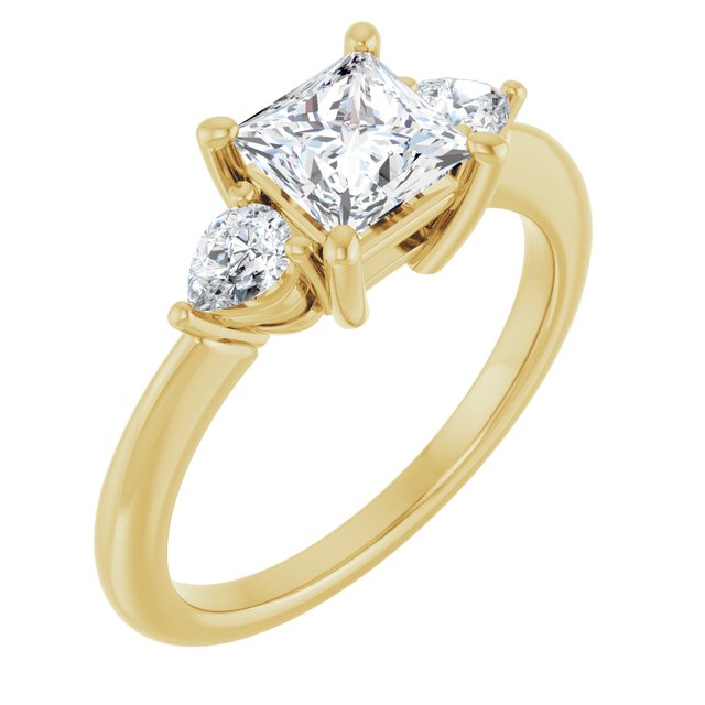 Three-Stone Engagement Ring