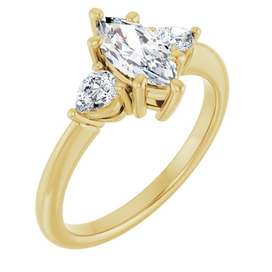 Three-Stone Engagement Ring