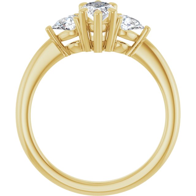 Three-Stone Engagement Ring