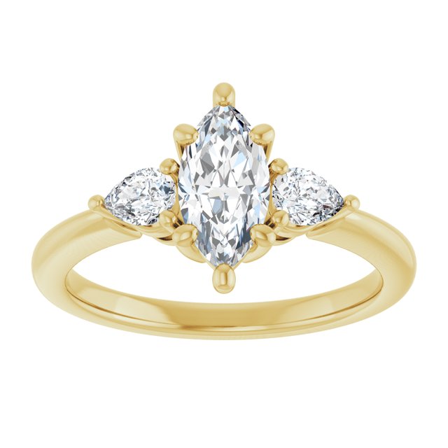 Three-Stone Engagement Ring