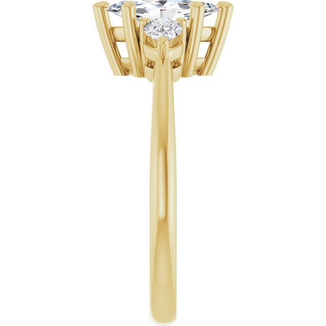 Three-Stone Engagement Ring