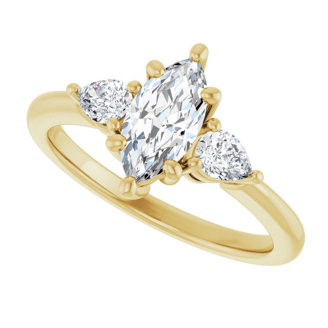 Three-Stone Engagement Ring
