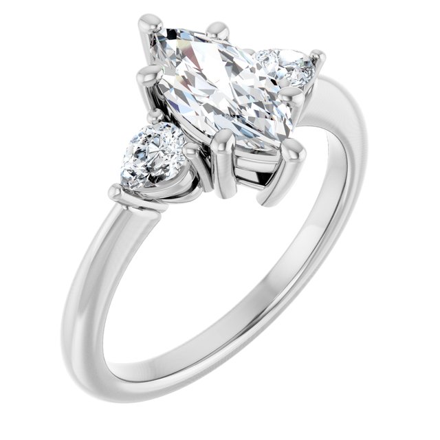 Three-Stone Engagement Ring