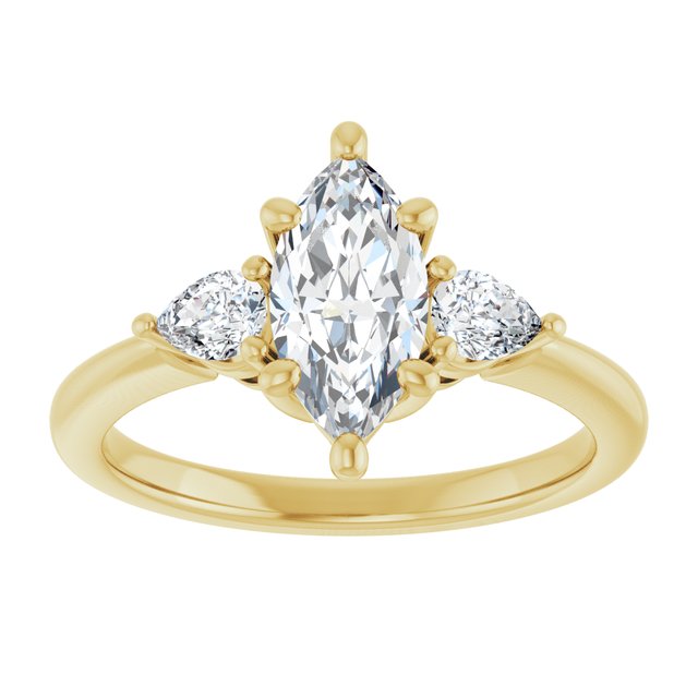 Three-Stone Engagement Ring