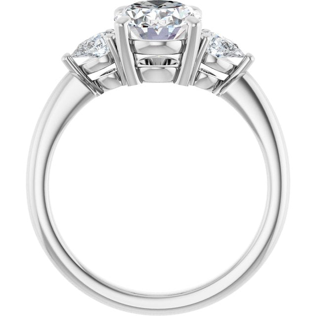 Three-Stone Engagement Ring