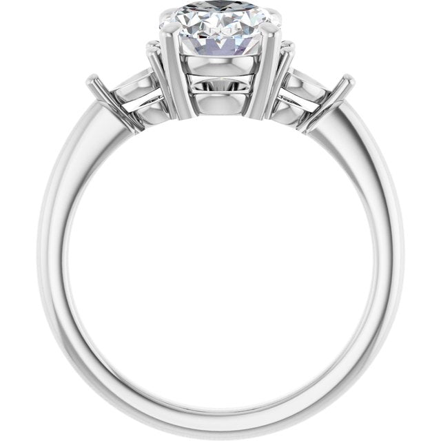 Three-Stone Engagement Ring