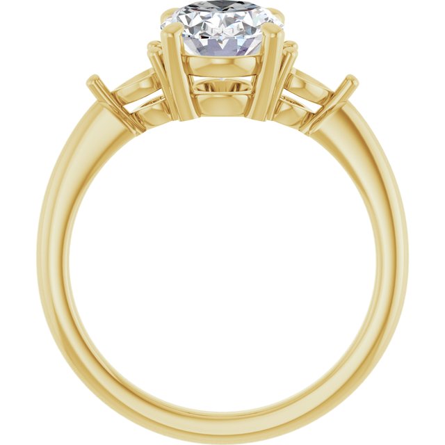 Three-Stone Engagement Ring