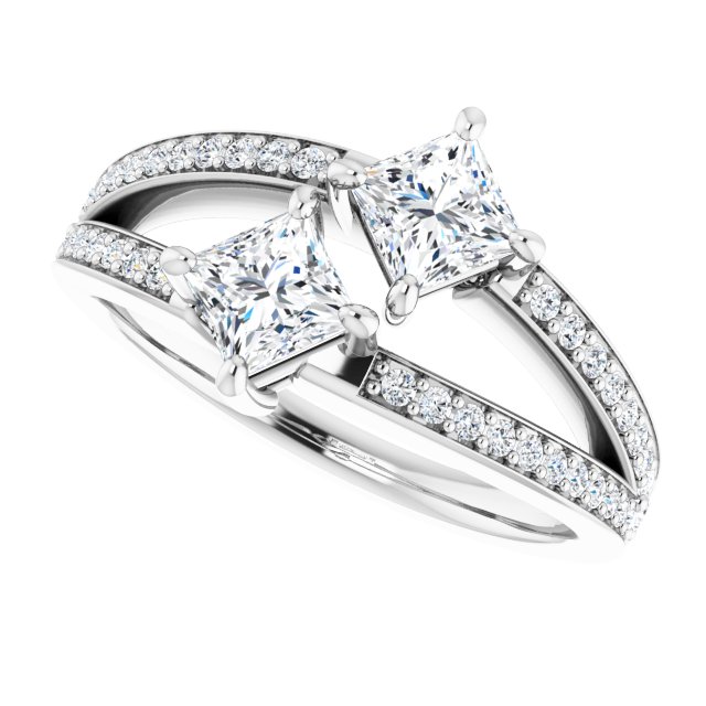 Two-Stone Engagement Ring