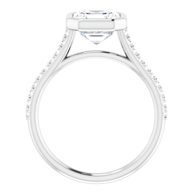Bezel-Set Engagement Ring