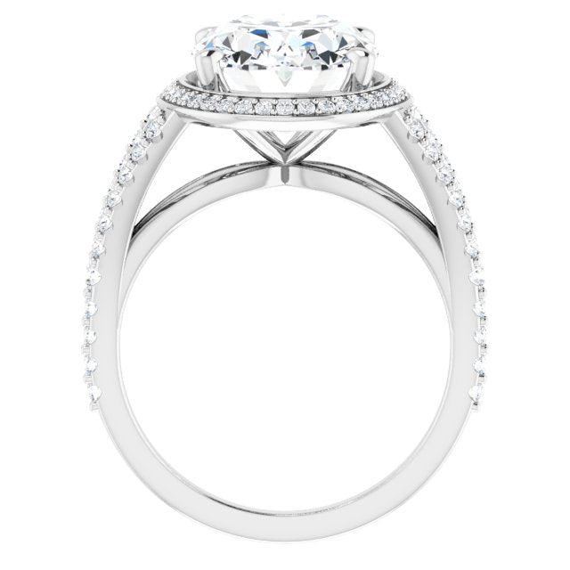 Halo-Style Engagement Ring