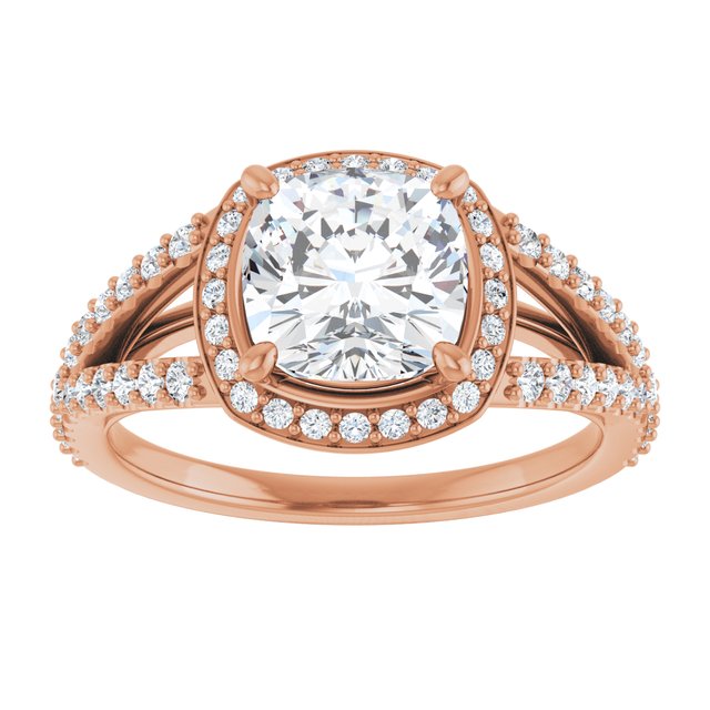 Halo-Style Engagement Ring