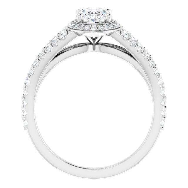 Halo-Style Engagement Ring