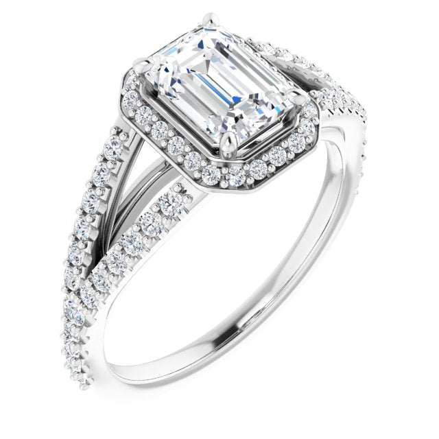 Halo-Style Engagement Ring