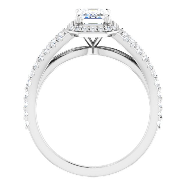 Halo-Style Engagement Ring