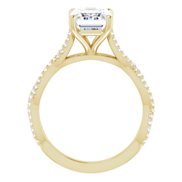 Infinity-Inspired Engagement Ring