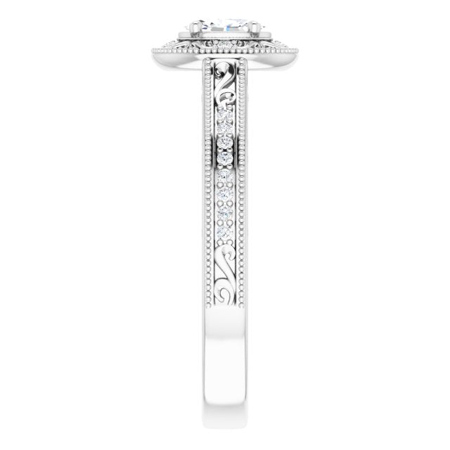Halo-Style Engagement Ring