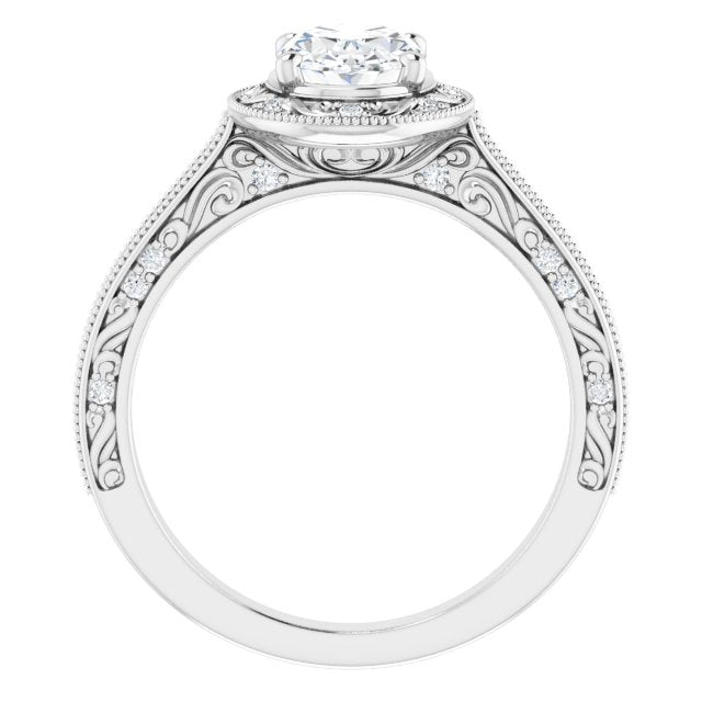 Halo-Style Engagement Ring