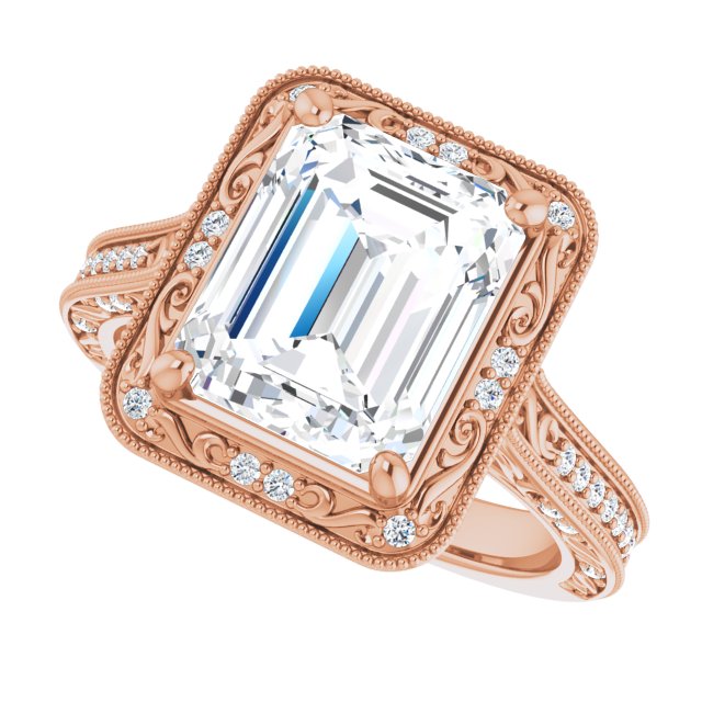 Halo-Style Engagement Ring