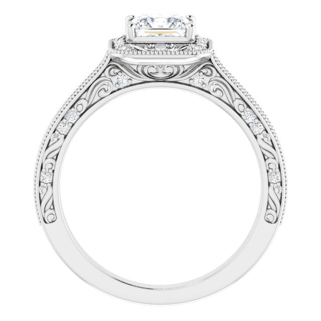 Halo-Style Engagement Ring
