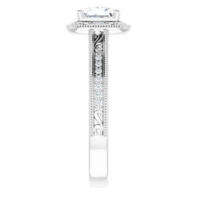 Halo-Style Engagement Ring