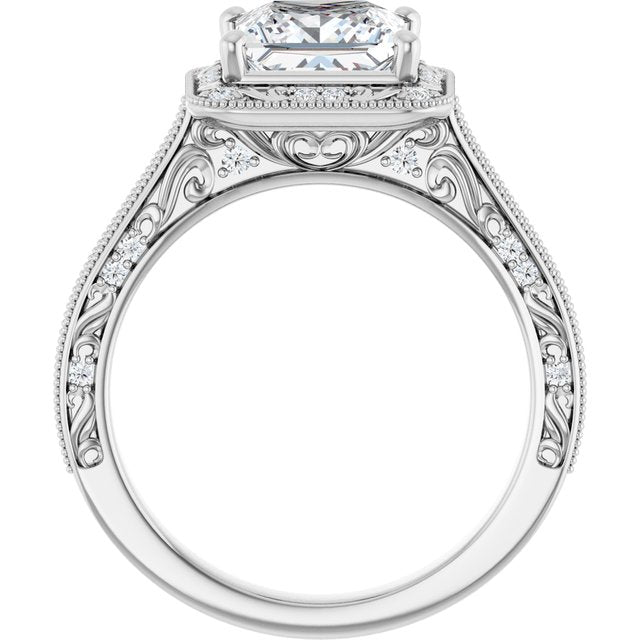 Halo-Style Engagement Ring