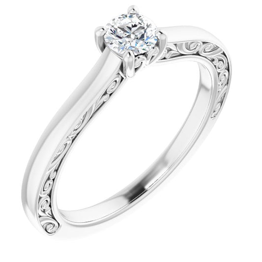 Solitaire Engagement Ring