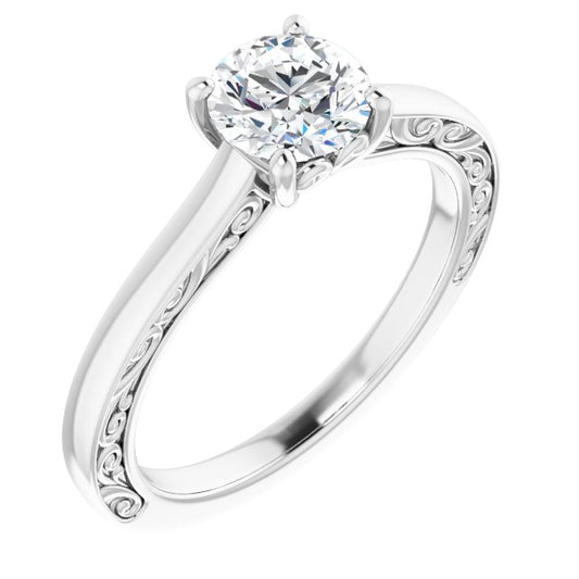 Solitaire Engagement Ring