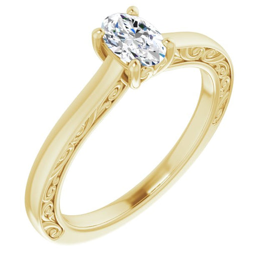Solitaire Engagement Ring