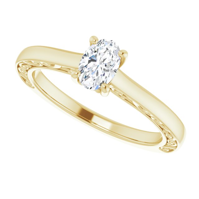 Solitaire Engagement Ring