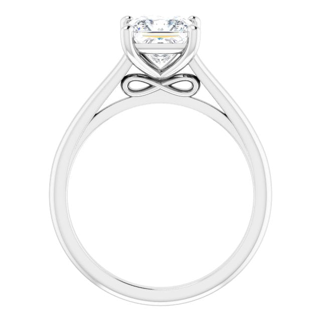 Infinity-Inspired Engagement Ring