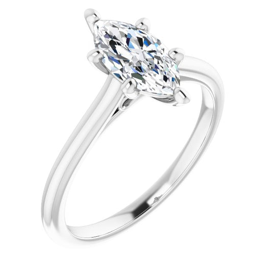 Infinity-Inspired Engagement Ring